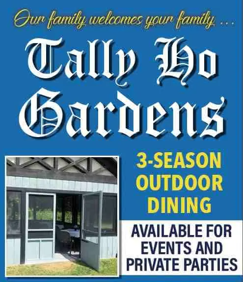 Tally Ho Gardens Restaurant in Hayward WI